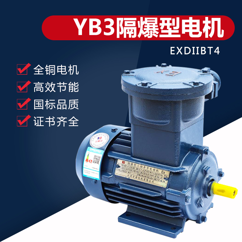 隔爆型三相异步电机供应 YBK2防爆电机 矿用防爆电动机 井下(图2)