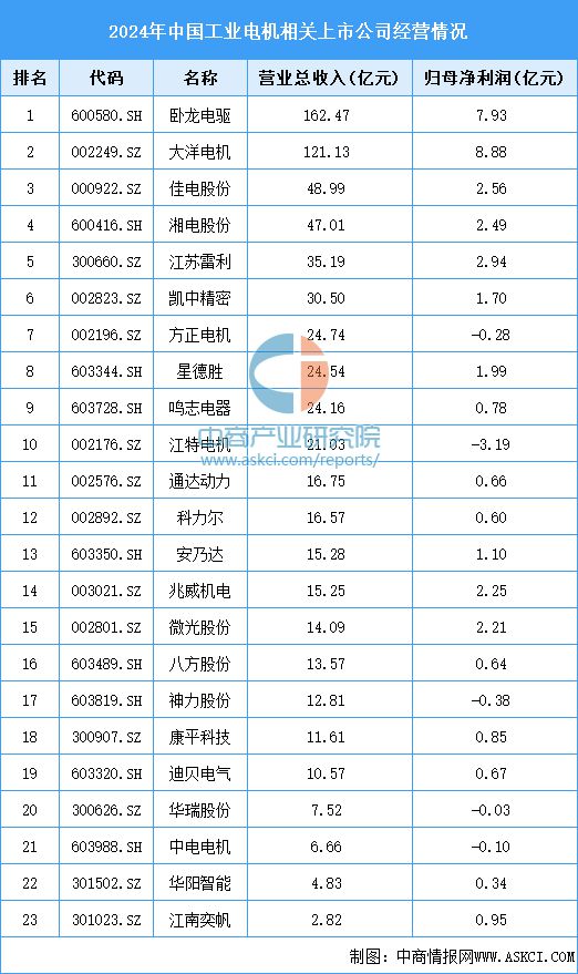 2025年中国工业电机行业市场前景预测研究报告(图8)