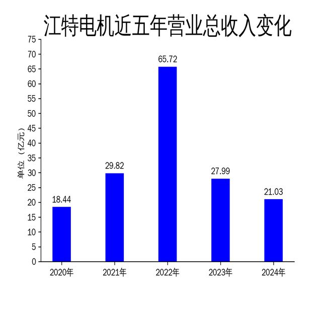 江特电机2024年财报：营收下滑2486%亏损收窄至319亿(图1)