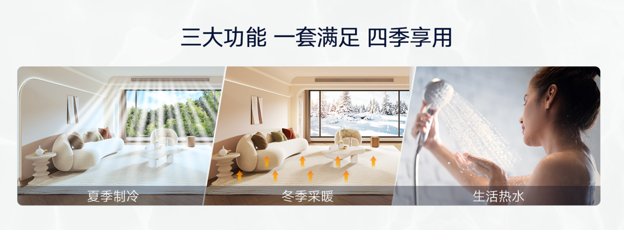 林内空气源热泵系统：破解夏季