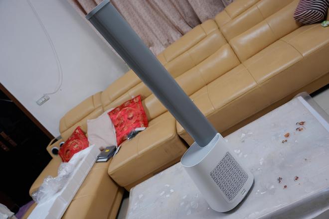 宫菱无叶风扇测评：凭 5A 医护级净化+多重柔风黑科技叫板戴森(图5)
