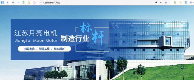 中国防爆电机网址赋能江苏月亮电机借中文域名引领行业创新