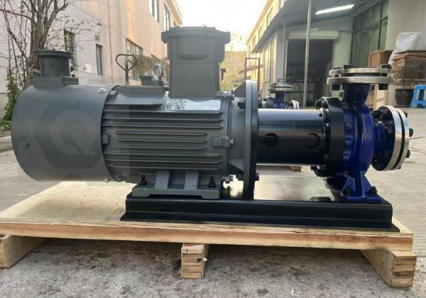 上海巧旭为山东圣亚公司定制磁力泵提升设备安装效率