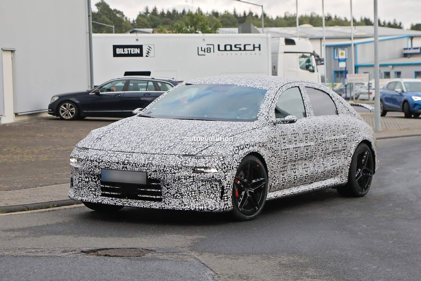 现代IONIQ 6 N谍照曝光 配前后双电机驱动